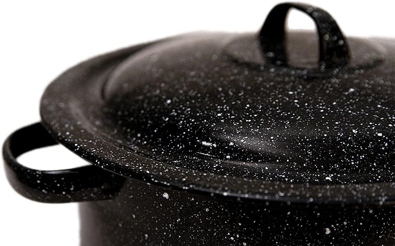 Granite Ware Covered Casserole, 3-Quart, Black