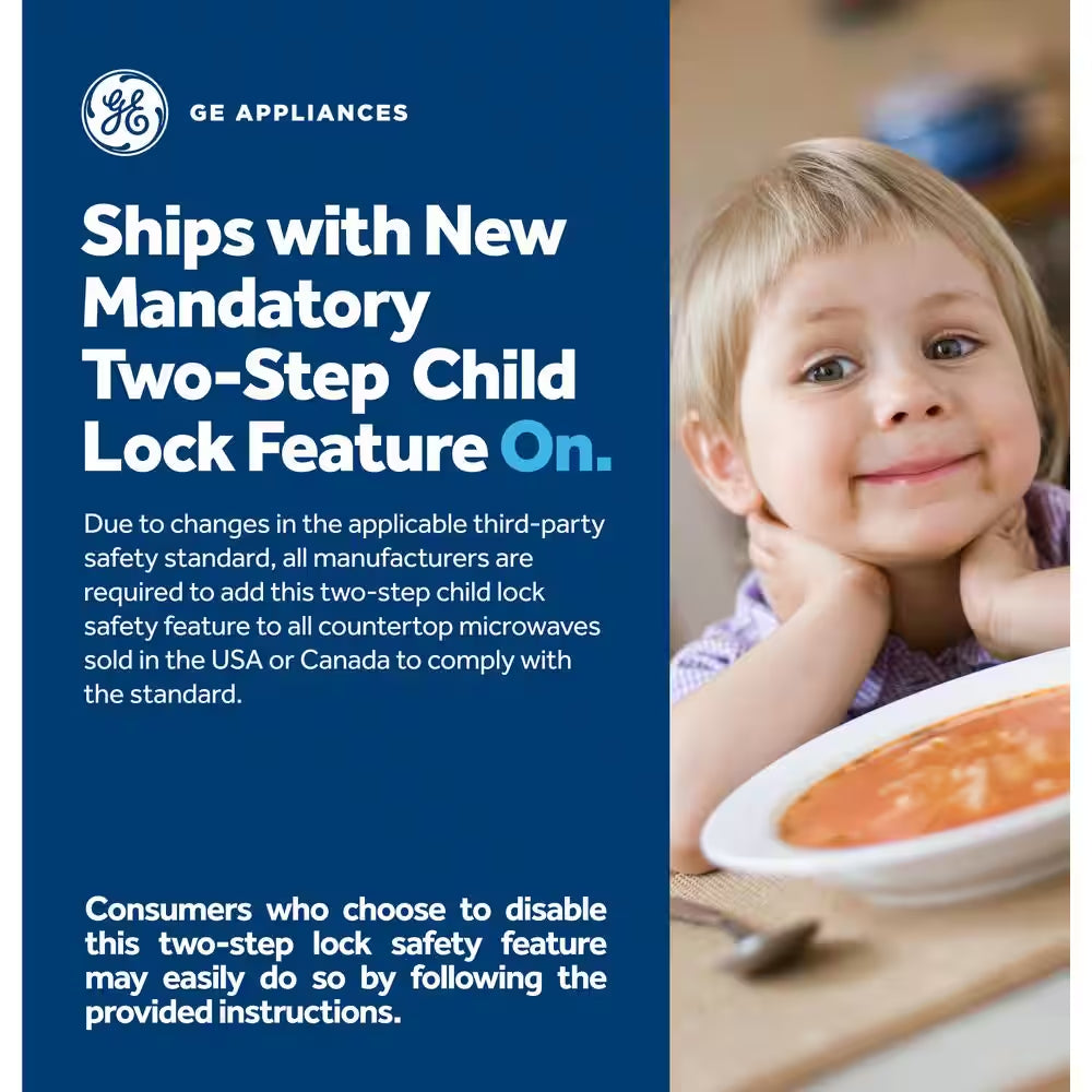 1.1 Cu. Ft. Capacity Countertop Microwave Oven