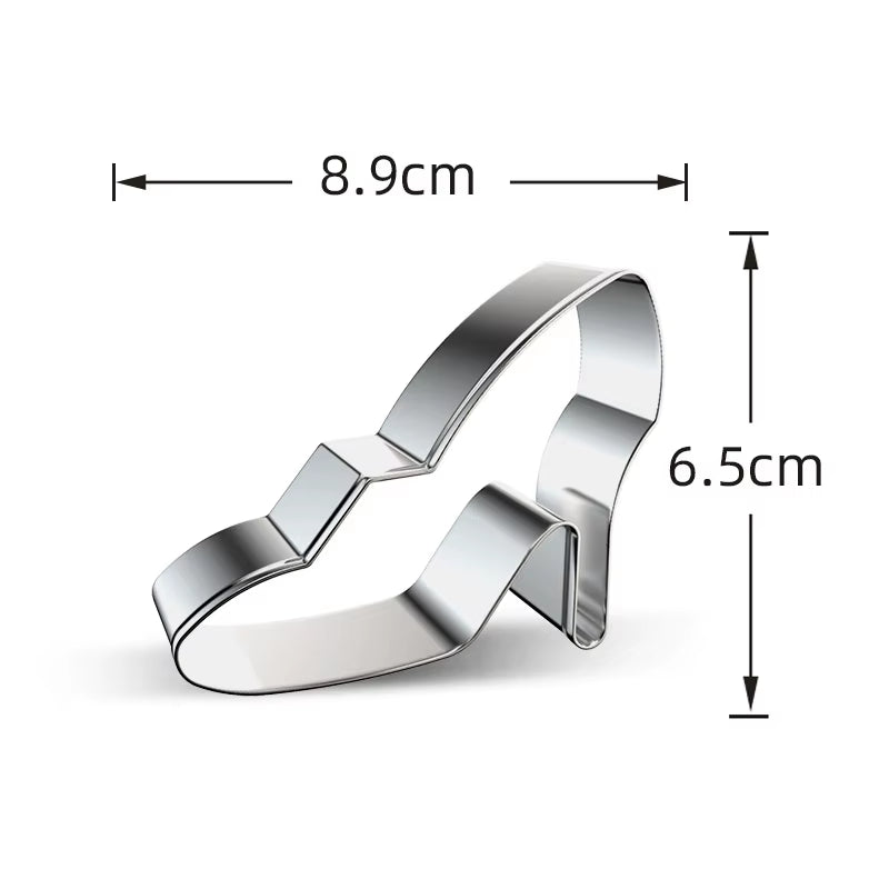 Stainless Steel Makeup Tools Biscuit Mould Lipstick Perfume Shape Fondant Cake Mold 3D Pastry Cookie Cutters Cake Tools