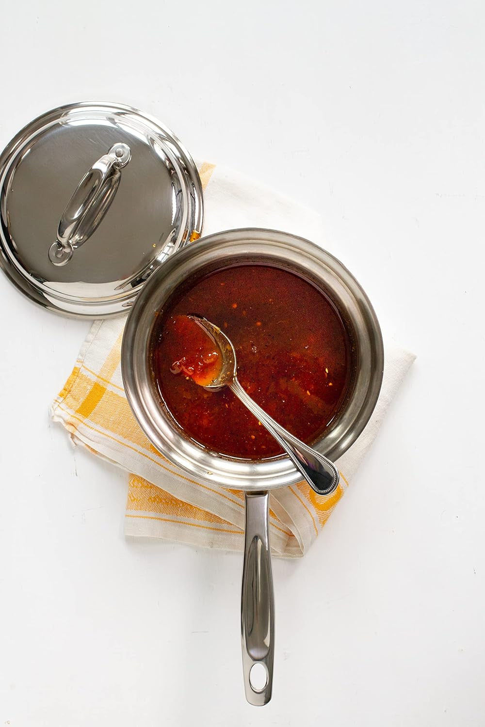 360 Sauce Pan 1 Quart, Stainless Steel Cookware, Hand Crafted in the United States, Induction Cookware