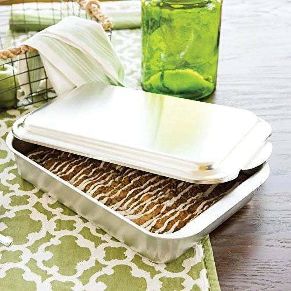 Nordic Ware Classic Metal 9X13 Covered Cake Pan