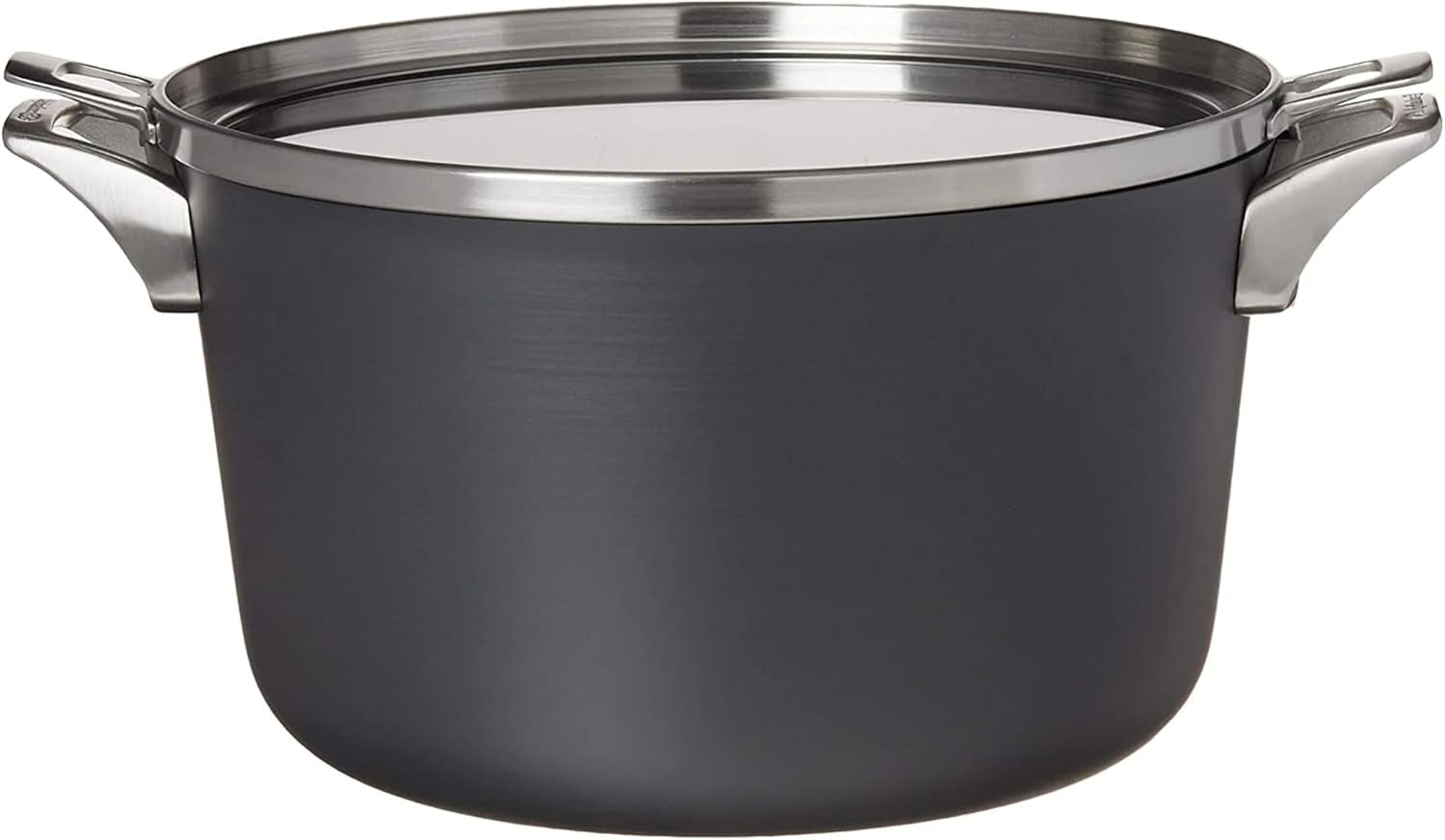 Calphalon Premier Space Saving Nonstick 12Qt Stock Pot with Cover
