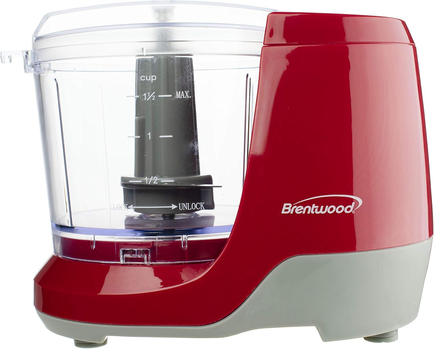 Brentwood MC-109W 1.5 Cup Mini Food Chopper, White