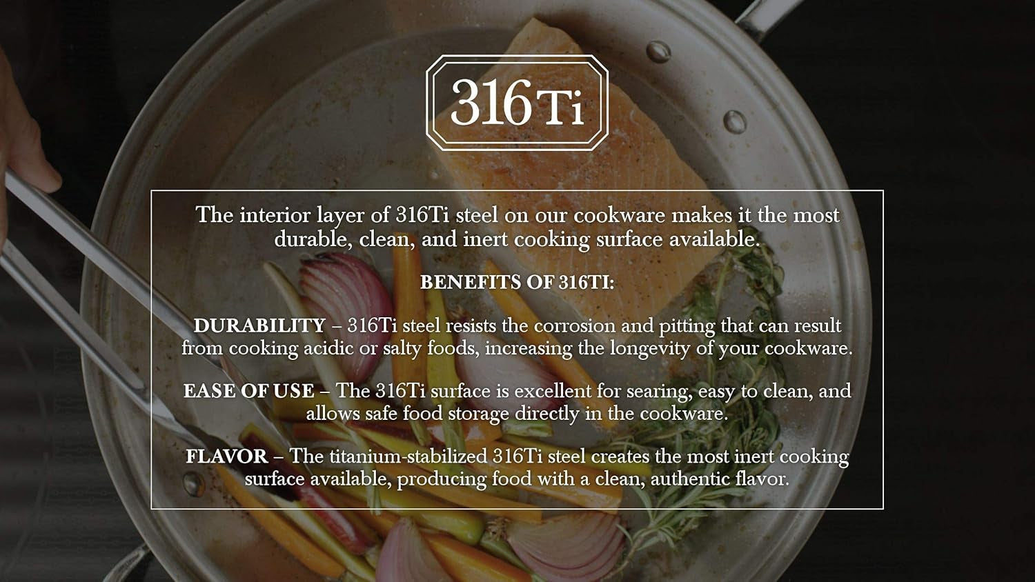 Heritage Steel 2 Quart Saucepan - Titanium Strengthened 316Ti Stainless Steel with 5-Ply Construction - Induction-Ready and Fully Clad, Made in USA