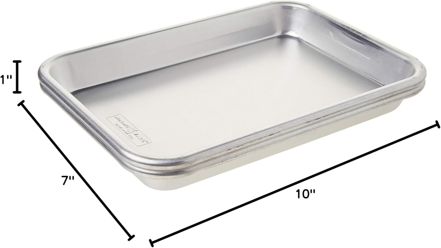 Nordic Ware Naturals Eighth Sheet, 2-Pack