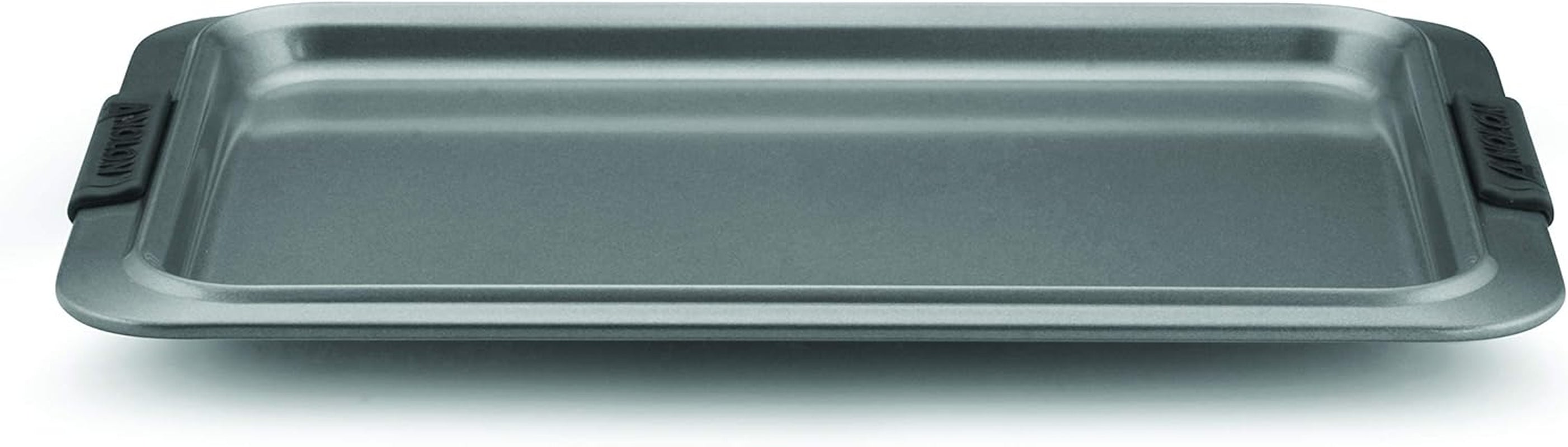 Anolon Advanced Nonstick Bakeware with Grips, Nonstick Cookie Sheet / Baking Sheet - 14 Inch X 16 Inch, Gray,54717
