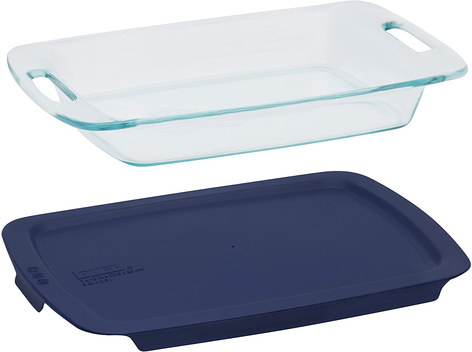 Pyrex Easy Grab 8-Piece Glass Bakeware and Food Storage Set