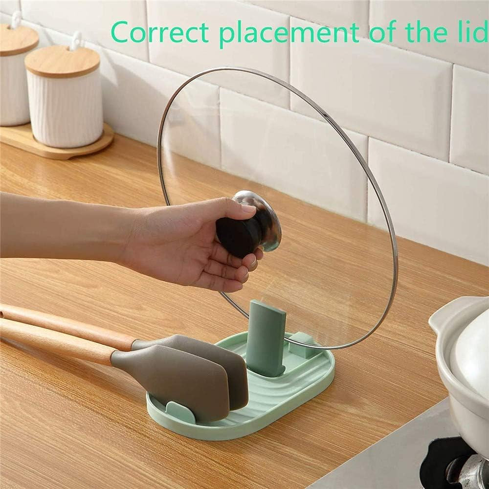 Kitchen Shelves Cookware Shelves Silicone Kitchenware Pot Holders Spoon Holders Kitchenware Silicone Spoons and Stove Racks Cookware Accessories