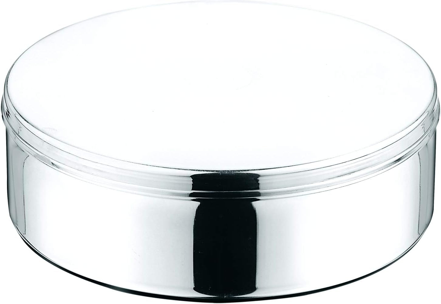 Vinod Stainless Steel Masala Dabba, Spice Box, 7 Compartments with Lid, 8 Inch Diameter