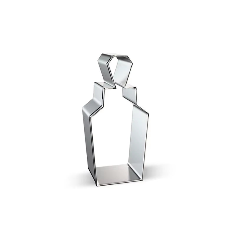 Stainless Steel Makeup Tools Biscuit Mould Lipstick Perfume Shape Fondant Cake Mold 3D Pastry Cookie Cutters Cake Tools